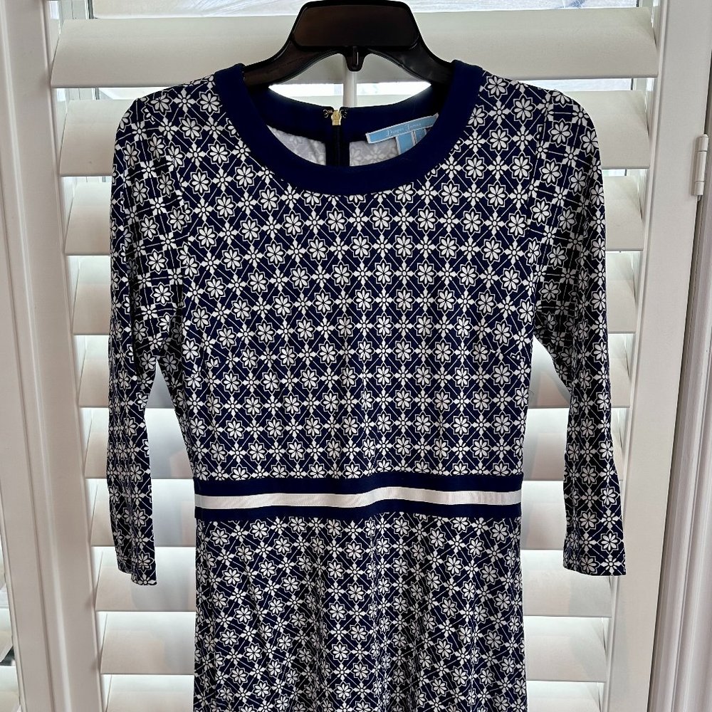 Draper James Navy Dress S